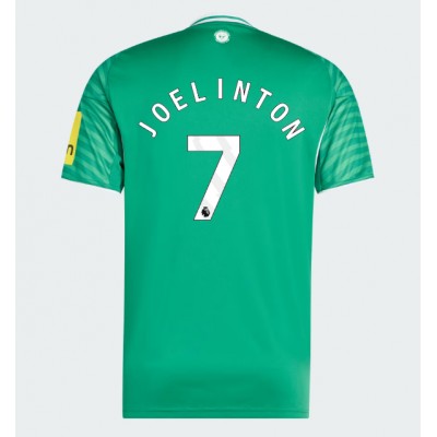 Moški Nogometni dresi Newcastle United Joelinton #7 Gostujoči 2025-26 Kratek Rokav Moški Nogometni dresi Newcastle United Joelinton #7 Gostujoči 2025-26 Kratek Rokav